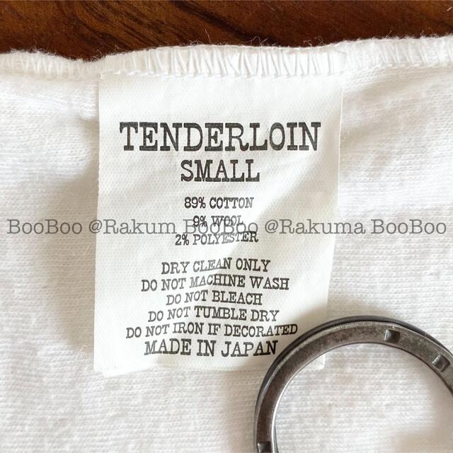 TENDERLOIN(テンダーロイン)のTENDERLOIN T-CHILLY ロングスリーブ Tシャツ WHITE メンズのトップス(Tシャツ/カットソー(七分/長袖))の商品写真