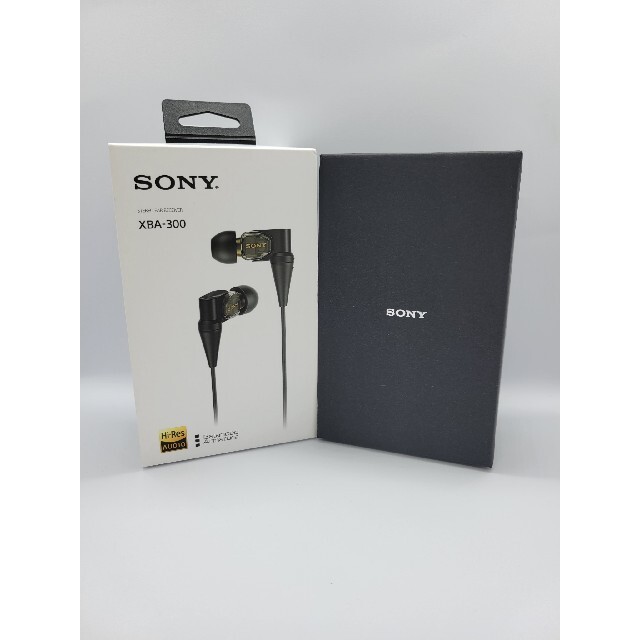 ほぼ新品美品】SONY XBA-300 ハイレゾイヤホン ほぼ新品美品】SONY XBA-300 ハイレゾイヤホン