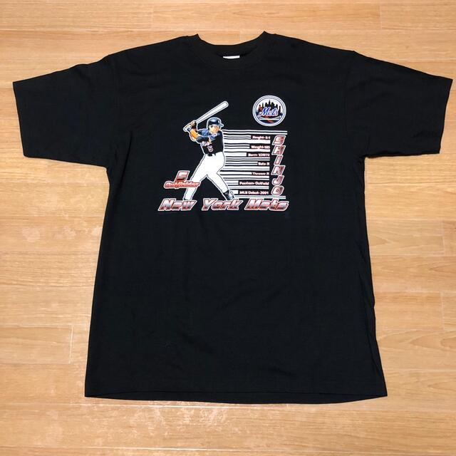 Majestic(マジェスティック)の希少 MLB ニューヨーク メッツ 新庄剛志 Tシャツ XL BIG BOSS メンズのトップス(Tシャツ/カットソー(半袖/袖なし))の商品写真