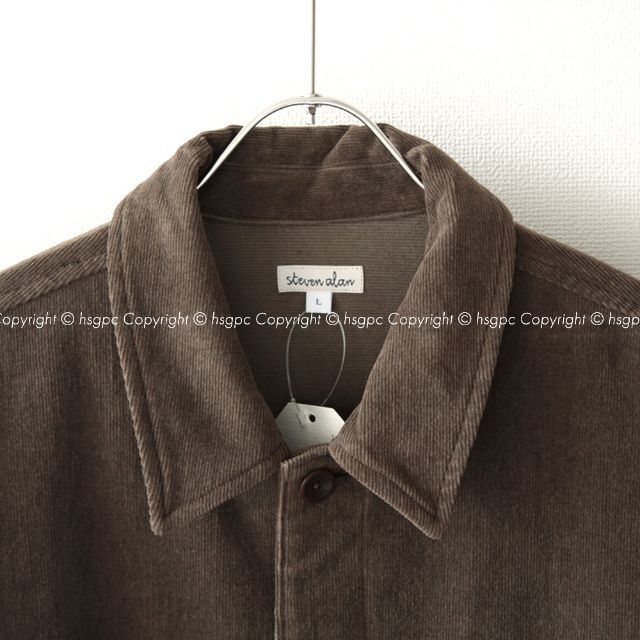 steven alan(スティーブンアラン)のスティーブンアラン コーデュロイ シャツ ブルゾン コーデロイ メンズのジャケット/アウター(ブルゾン)の商品写真