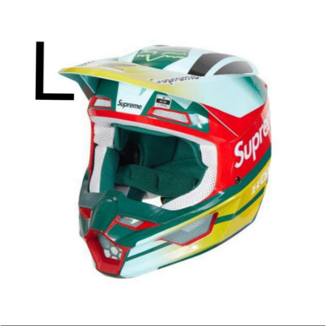 【即発送可能】 Fox / Honda / Supreme - Supreme Racing Helmet V1 ヘルメット+シールド