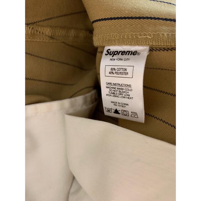 Supreme(シュプリーム)のSupreme work pant brown stripe 30 メンズのパンツ(ワークパンツ/カーゴパンツ)の商品写真