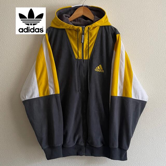 90's adidas アディダス  万国旗タグパフォーマンストラックジャケット