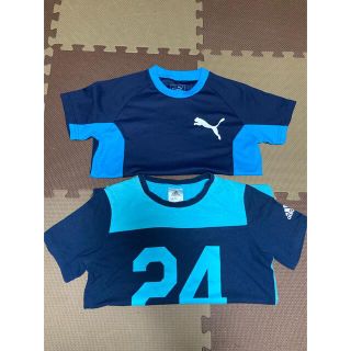 アディダス(adidas)のTシャツ2枚セット　アディダス＆プーマ　140cm(Tシャツ/カットソー)