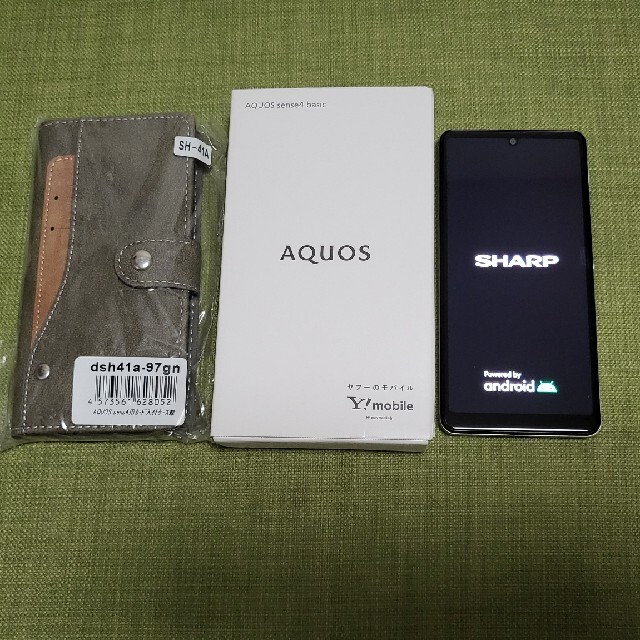 AQUOS(アクオス)のAQUOS　sense4 basic　SIMフリー スマホ/家電/カメラのスマートフォン/携帯電話(スマートフォン本体)の商品写真