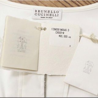 BRUNELLO CUCINELLI - 新品 未使用 タグ付き ブルネロクチネリの 