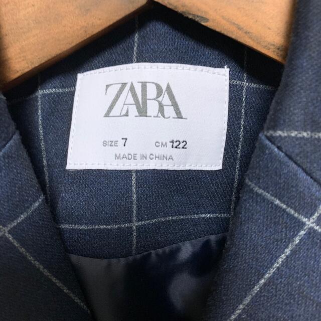 ZARA KIDS(ザラキッズ)のザラ　フォーマルスーツ　セットアップ　チェック柄　入園式　卒園式　入学式 キッズ/ベビー/マタニティのキッズ服男の子用(90cm~)(ドレス/フォーマル)の商品写真