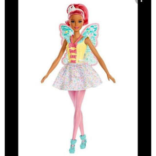 バービー(Barbie)のbaiya バービー ドール 人形 アメリカ フェアリー 天使 ピンク 羽(ぬいぐるみ/人形)