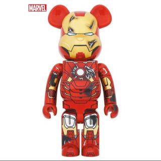 ベアブリック(BE@RBRICK)のBE@RBRICK IRON MAN MARK VII DAMAGE 1000％(アメコミ)