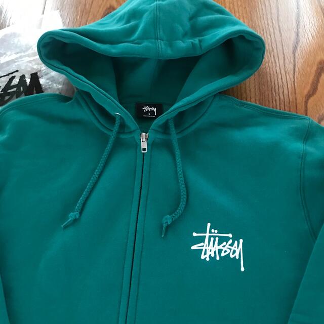 Stussy ステューシー パーカー ジップアップ S