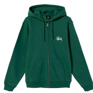 ステューシー(STUSSY)のStussy ステューシー パーカー ジップアップ S(パーカー)