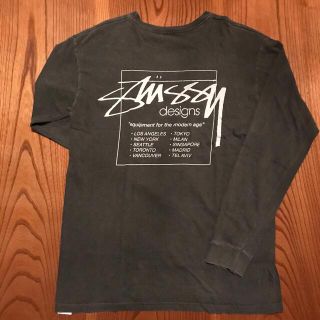 ステューシー(STUSSY)のSTUSSY 長袖 TEE M(Tシャツ/カットソー(七分/長袖))