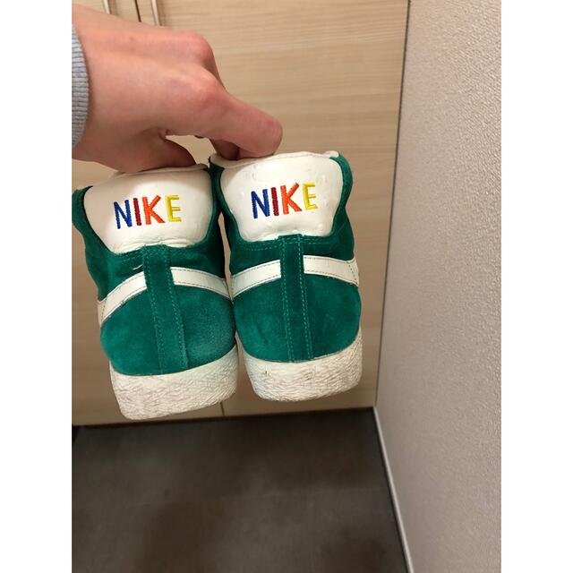 NIKE(ナイキ)のNIKE ブレーザーミッド　グリーン メンズの靴/シューズ(スニーカー)の商品写真