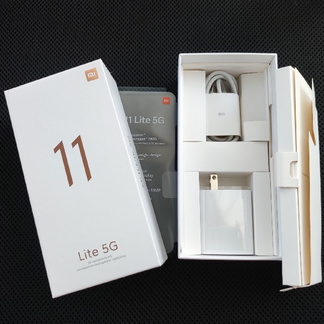 オマケ付き Mi11 Lite 5G Truffle Black 超美品