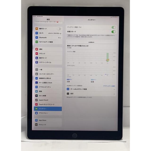 超美品 iPad Pro第2世代12.9インチ au SIMフリー512GB