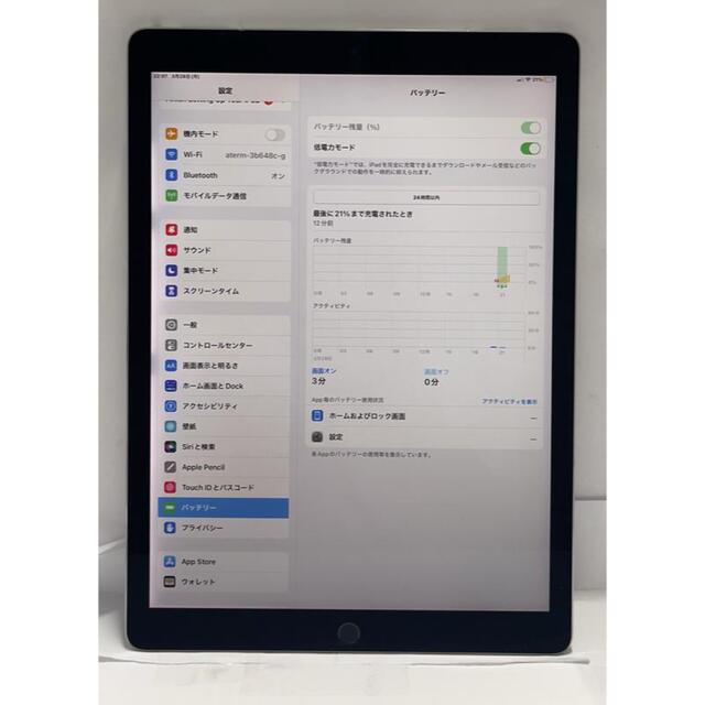 超美品 iPad Pro第2世代12.9インチ au SIMフリー512GB - www