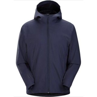 アークテリクス(ARC'TERYX)の美品！ アークテリクス（ARC'TERYX)　ソラノフーディ　XS　ネイビー(ナイロンジャケット)