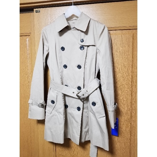 【新品】ブルーレーベルクレストブリッジ トレンチコート バーバリー ベージュ38