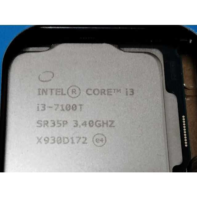 Intel CPU Core i3 7100T BX80677I37100Tの通販 by ΨYOUTEIΨ's shop ...