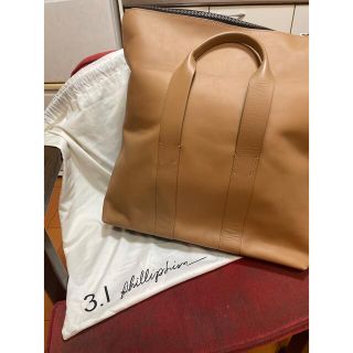 スリーワンフィリップリム(3.1 Phillip Lim)のフィリップリム　24hoursバッグ　ベージュ×ブラックコンビ(ハンドバッグ)