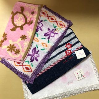 ユキトリイインターナショナル(YUKI TORII INTERNATIONAL)のふうふう様専用💕新品💕Mariko LONDON 宇野千代💕ハンカチ4枚set💕(ハンカチ)