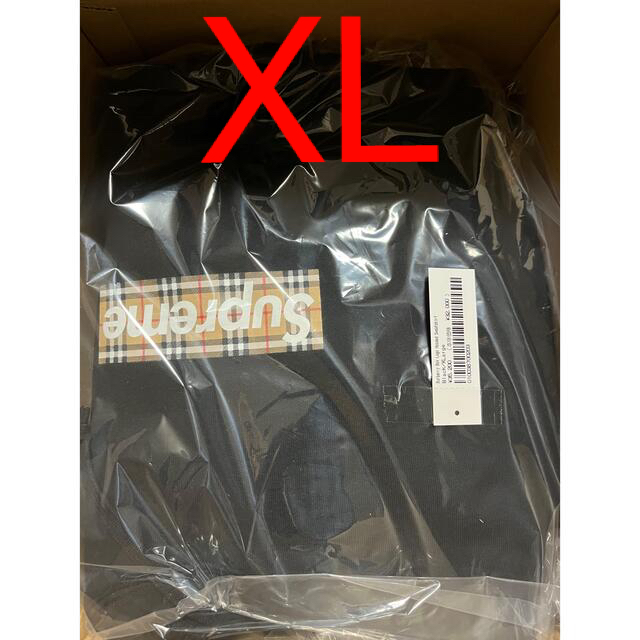 Supreme - Supreme®/Burberry®  Box Logo Hooded XL