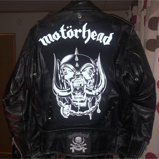 一点物 Motorhead ビンテージ 鋲ジャン ライダースジャケット 新製品