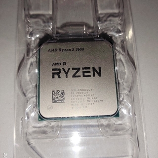 AMD Ryzen5 3600 中古品 cpuのみ　ウロボロス様専用(PCパーツ)