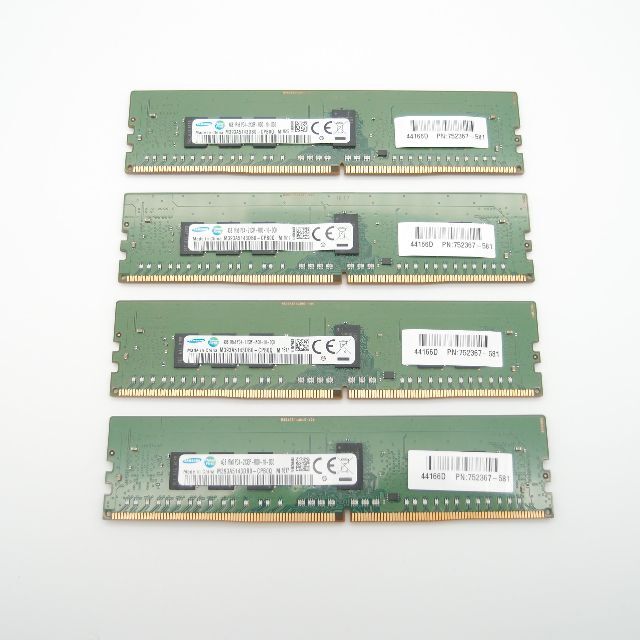 DDR4 2133MHz 16GB サーバー用メモリ Samsung
