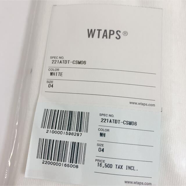 W)taps(ダブルタップス)のXLサイズ 04 WTAPS ダブルタップス ロングTシャツ 刺繍  メンズのトップス(Tシャツ/カットソー(七分/長袖))の商品写真