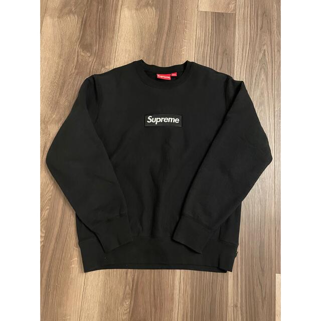 【美品】SUPREME 18AW【Box Logo Crewneck】M.