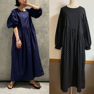 シップスフォーウィメン(SHIPS for women)の【TIGRE ET TIGRE】DOT JAME DRESS(ロングワンピース/マキシワンピース)