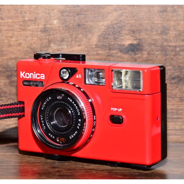 KONICA MINOLTA(コニカミノルタ)のFaye様専用　フィルムカメラ　Konica c35 EF3 完動品 スマホ/家電/カメラのカメラ(フィルムカメラ)の商品写真