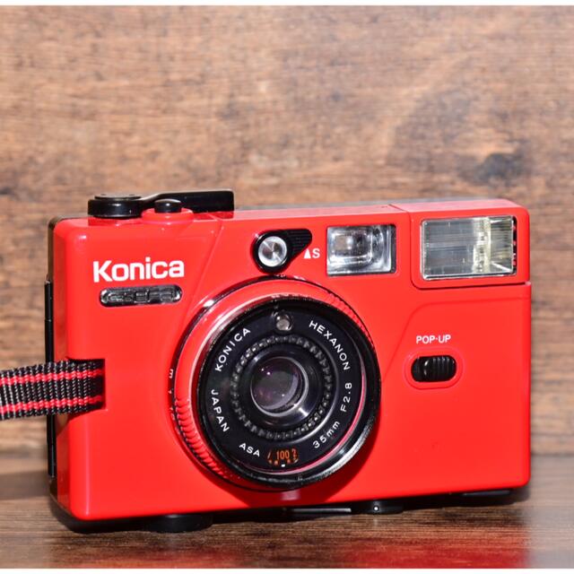 KONICA MINOLTA(コニカミノルタ)のFaye様専用　フィルムカメラ　Konica c35 EF3 完動品 スマホ/家電/カメラのカメラ(フィルムカメラ)の商品写真