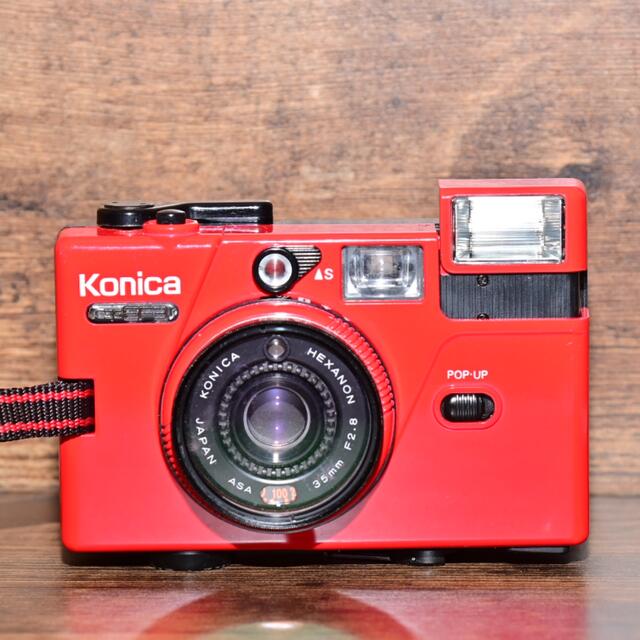 KONICA MINOLTA(コニカミノルタ)のFaye様専用　フィルムカメラ　Konica c35 EF3 完動品 スマホ/家電/カメラのカメラ(フィルムカメラ)の商品写真