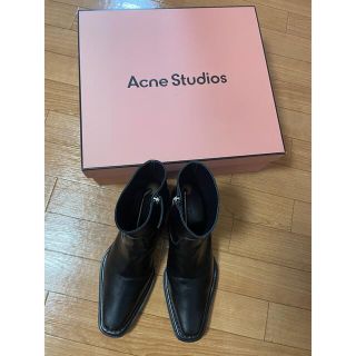 アクネストゥディオズ(Acne Studios)のAcne studios レザーブーツ　サイズ40(ブーツ)