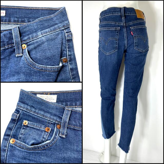 Levi's リーバイス スキニーストレッチ カットオフW23 Sサイズ70cm