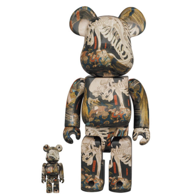 BE@RBRICK 歌川国芳「相馬の古内裏」 100% & 400%エンタメ/ホビー