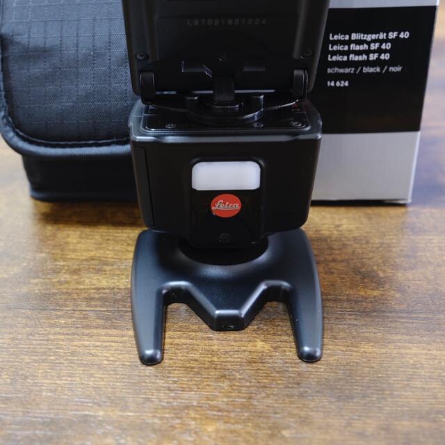 するのに LEICA - Leica ライカ フラッシュユニット SF40 ストロボの