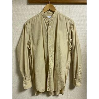 コモリ(COMOLI)のCALME martinique bandcollar shirt(シャツ)