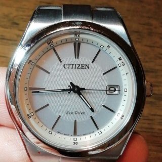 シチズン(CITIZEN)のM29　シチズン・エコドライブ　チタン・電波・ソーラー時計　日付つき(腕時計(アナログ))