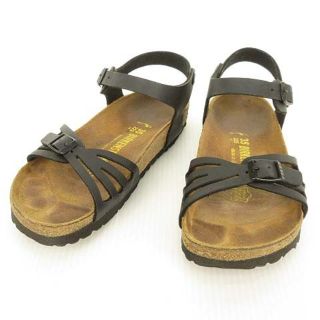 ビルケンシュトック(BIRKENSTOCK)のビルケンシュトック BALI バリ フラットサンダル ブラック IBO21(サンダル)