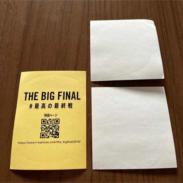 【横浜Fマリノス】2019年12月7日/対FC東京戦/優勝決定試合ステッカー スポーツ/アウトドアのサッカー/フットサル(記念品/関連グッズ)の商品写真