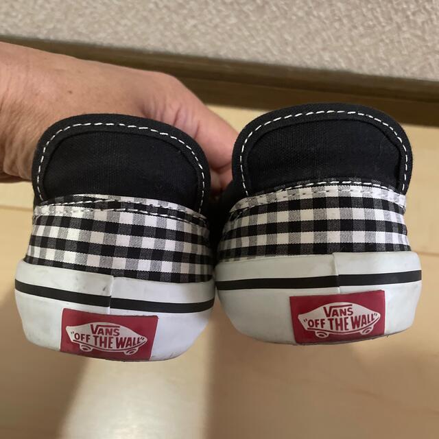 VANS(ヴァンズ)のVANSスリッポン キッズ/ベビー/マタニティのキッズ靴/シューズ(15cm~)(スリッポン)の商品写真