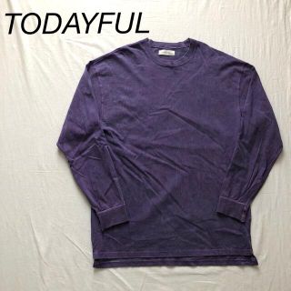 トゥデイフル(TODAYFUL)のTODAYFUL フラットシーマロングTシャツ　カットソー(Tシャツ(長袖/七分))