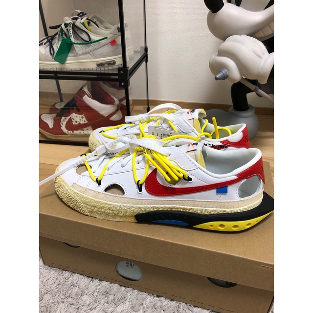 新素材新作 - OFF-WHITE NIKE 26cm ブレーザー オフホワイト