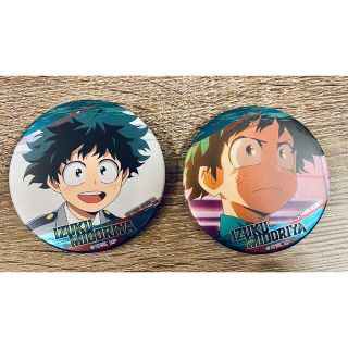 ヒロアカ 僕のヒーローアカデミア 名場面缶バッジ 緑谷出久 デク ジャンショ(バッジ/ピンバッジ)