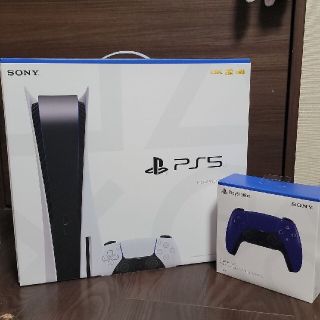 ソニー(SONY)の【新品・未開封】プレイステーション5 & ワイヤレスコントローラーセット(家庭用ゲーム機本体)