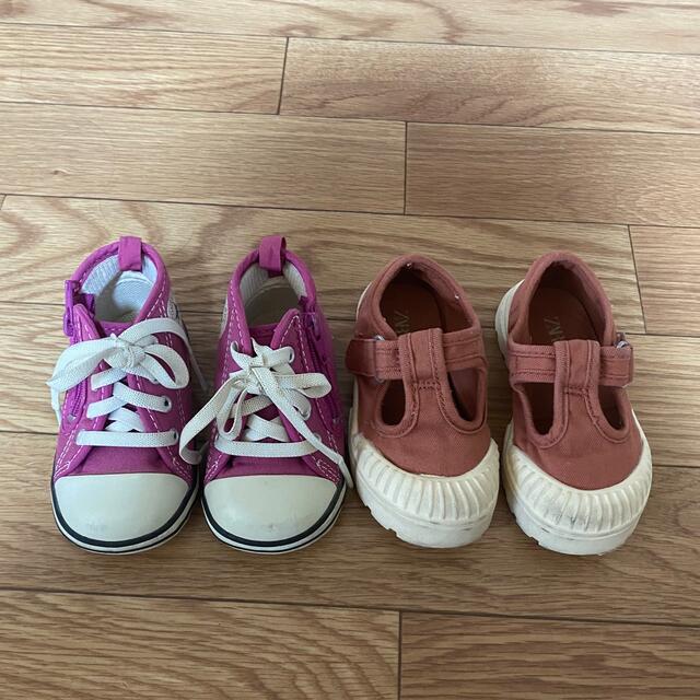 CONVERSE(コンバース)のスニーカー 12-12.5cm ３足セット キッズ/ベビー/マタニティのベビー靴/シューズ(~14cm)(スニーカー)の商品写真