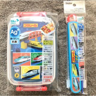 タカラトミー(Takara Tomy)の新品プラレールお弁当箱＆お箸セット(弁当用品)